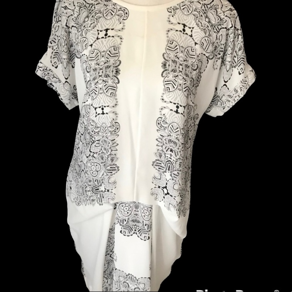 BCBGMAXAZRIA front gathered dress